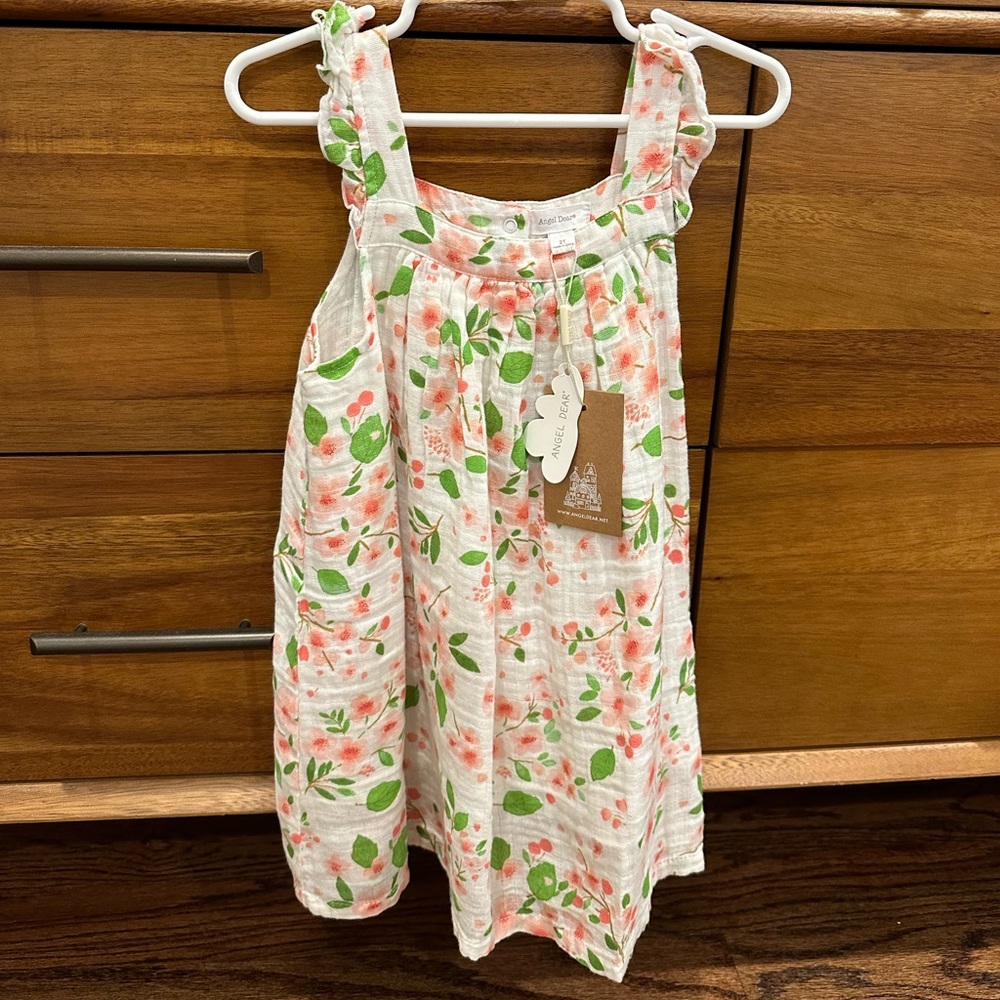 NWT, Angel Dear 2T floral dress